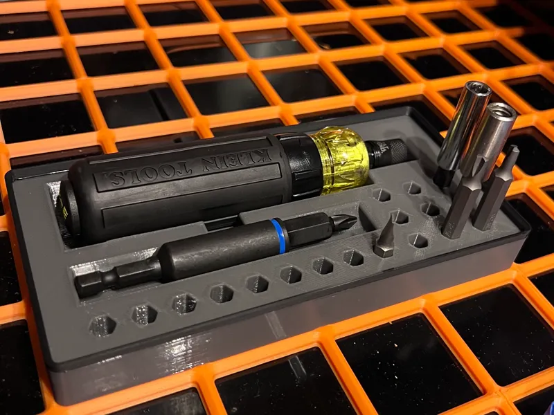 Gridfinity Klein 32500HDRT Screwdriver Holder