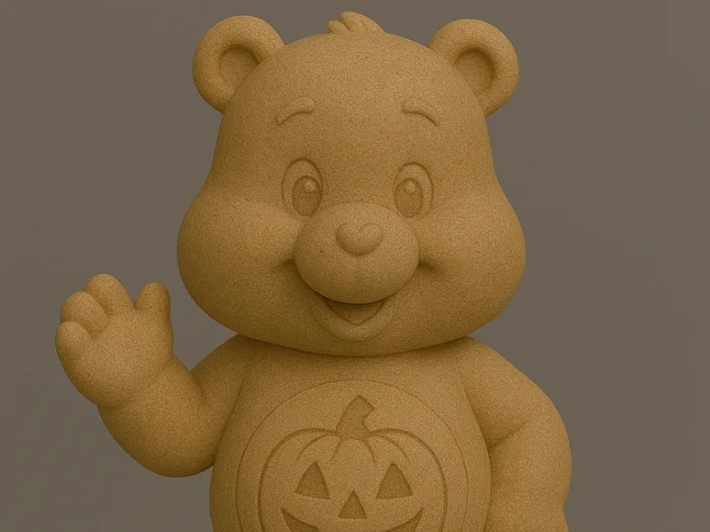 Jack-o’-Lantern Care Bear Halloween