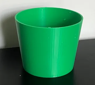 Flowerpot with Slanted Base