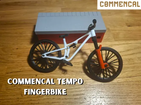 Soporte: Commencal tempo finger mountainbike/slopeduro — referencia de MakerWorld