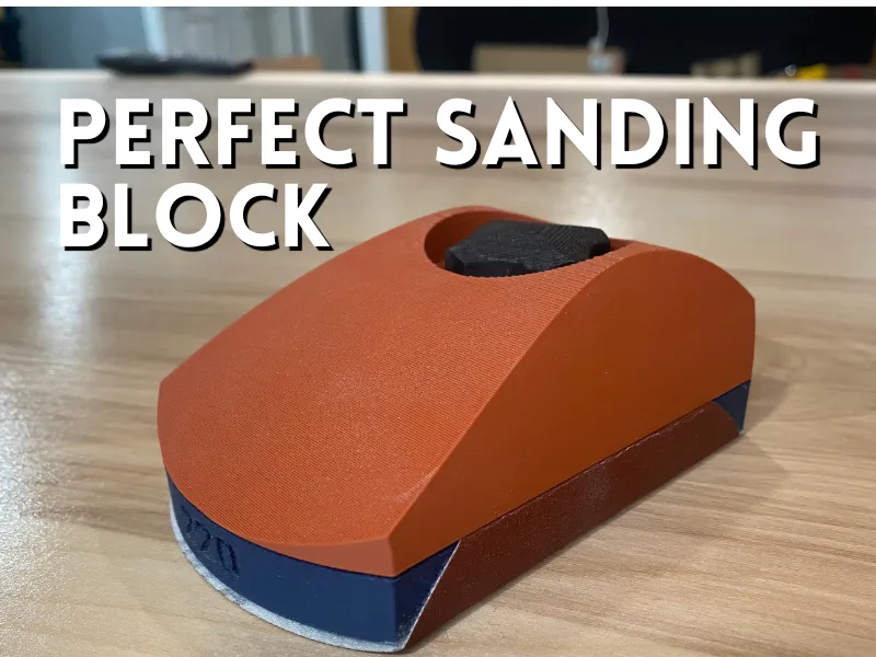 Tapa o cubierta: Sanding Block. Referencia del modelo original.