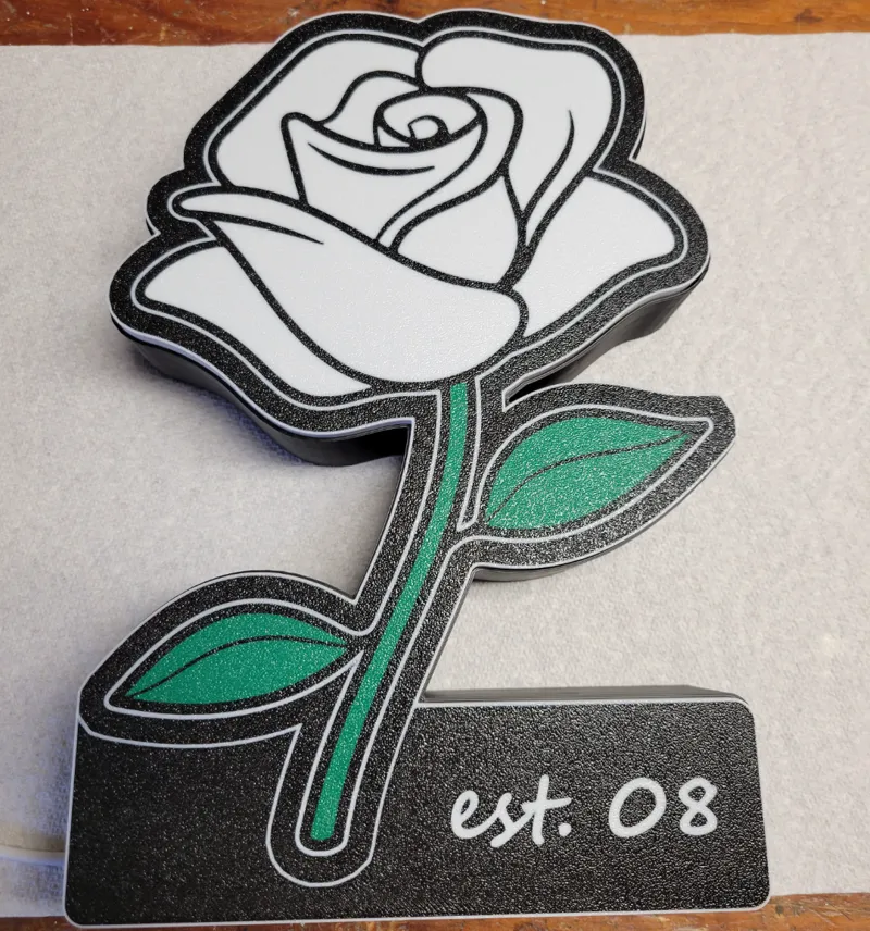 Rose Light Box