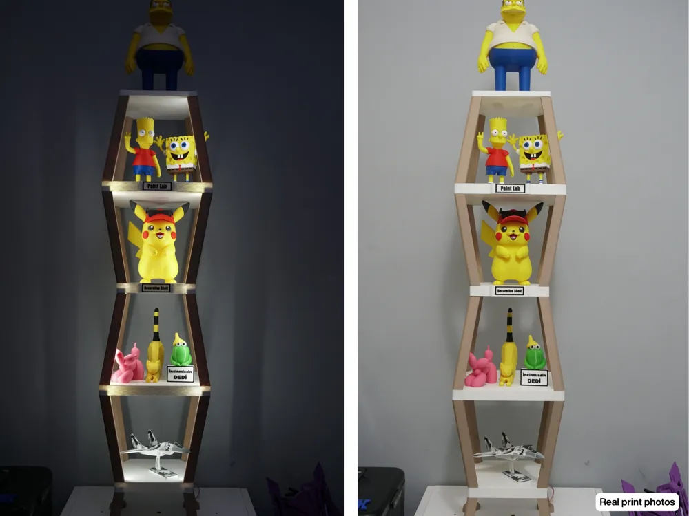 Modular Collection Shelf - Free 3D Print Model - MakerWorld