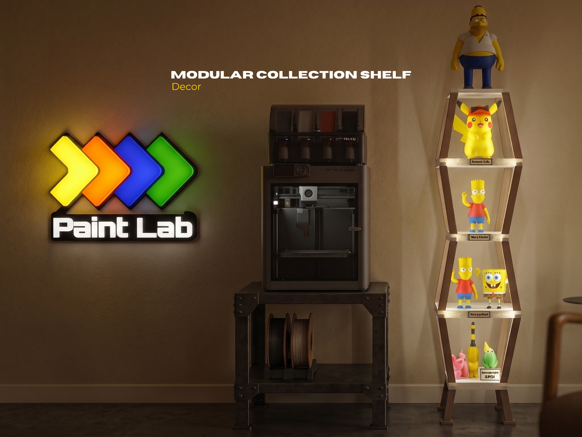 Modular Collection Shelf