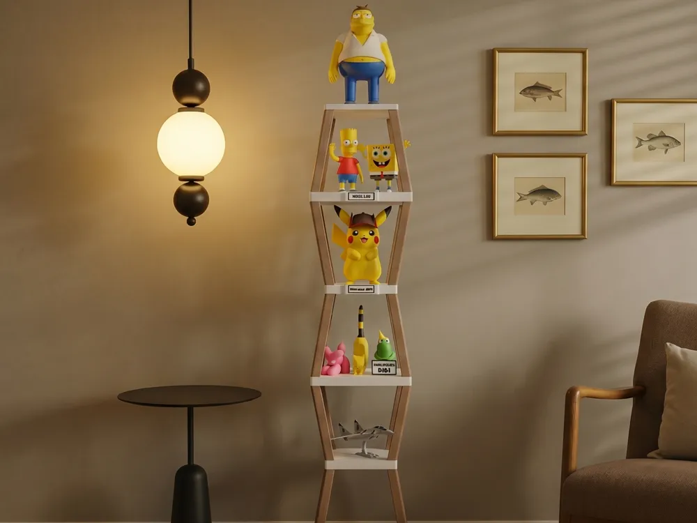Modular Collection Shelf - Free 3D Print Model - MakerWorld