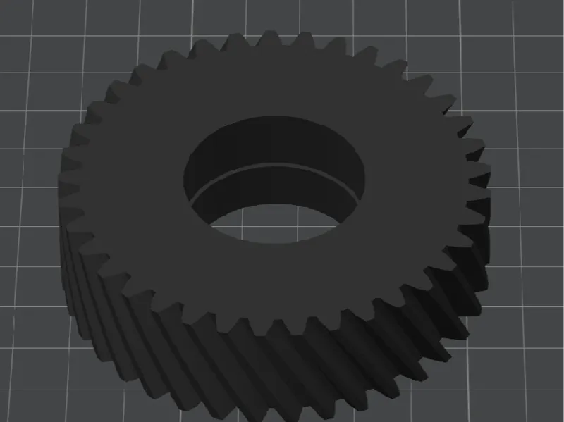 ASA-CF Spur Gear – High Strength & Heat Resistant
