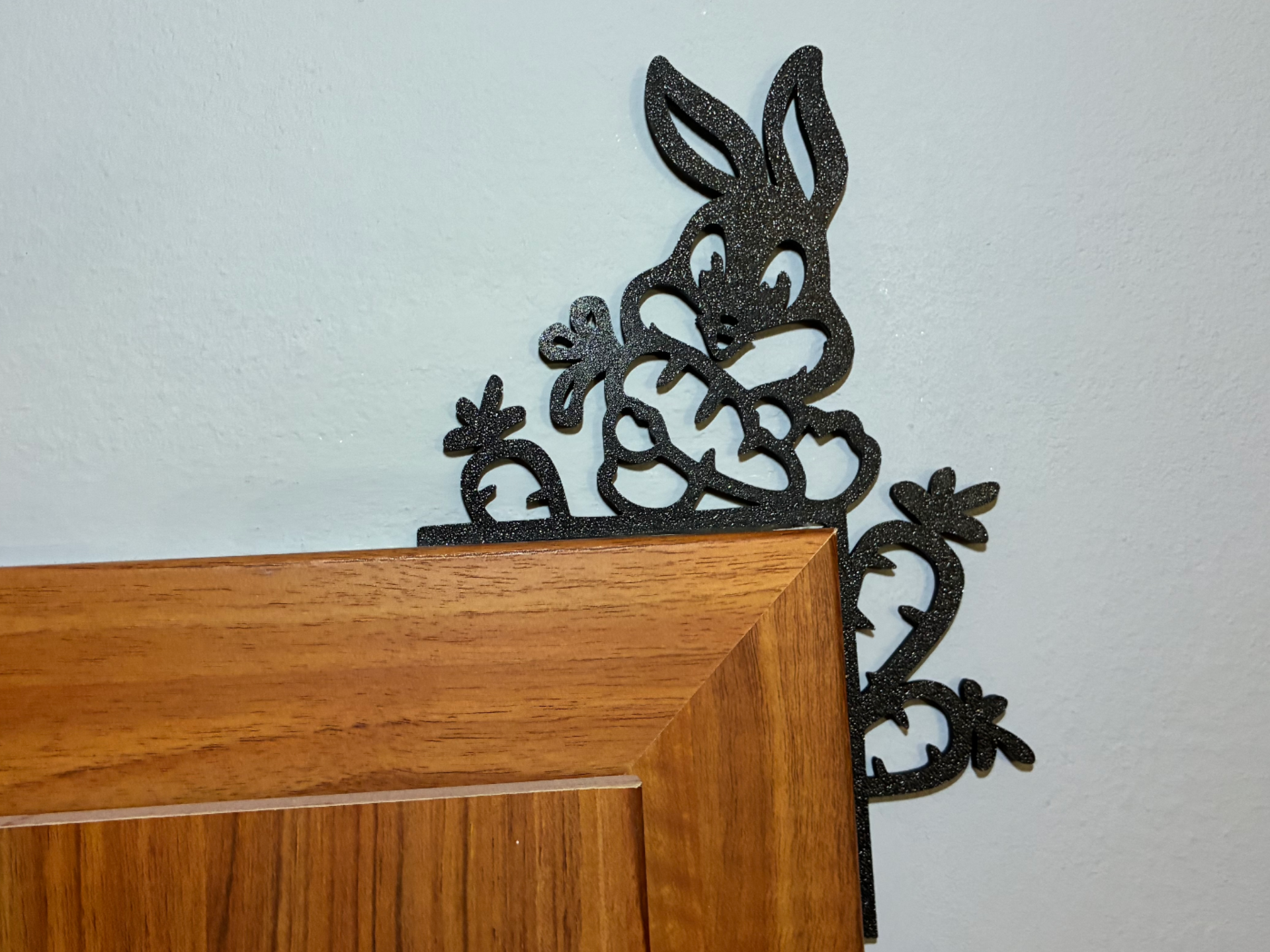 Easter bunny, door decoration