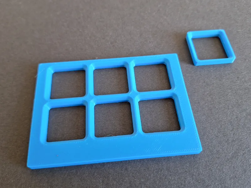 Small Gridfinity Tray (25mm grid)
