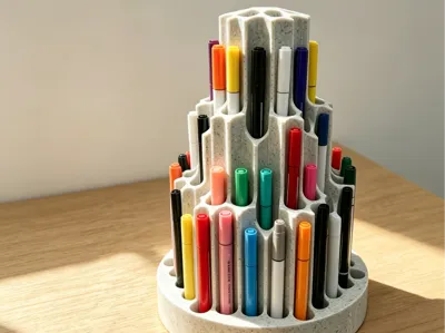 Pipe Organ Pen Holder Ornament|pen holder