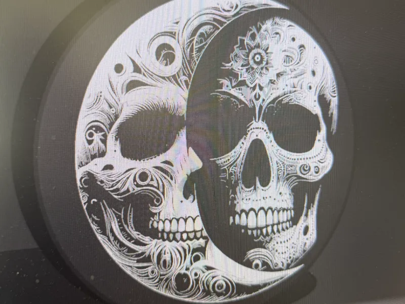 Skull Mond