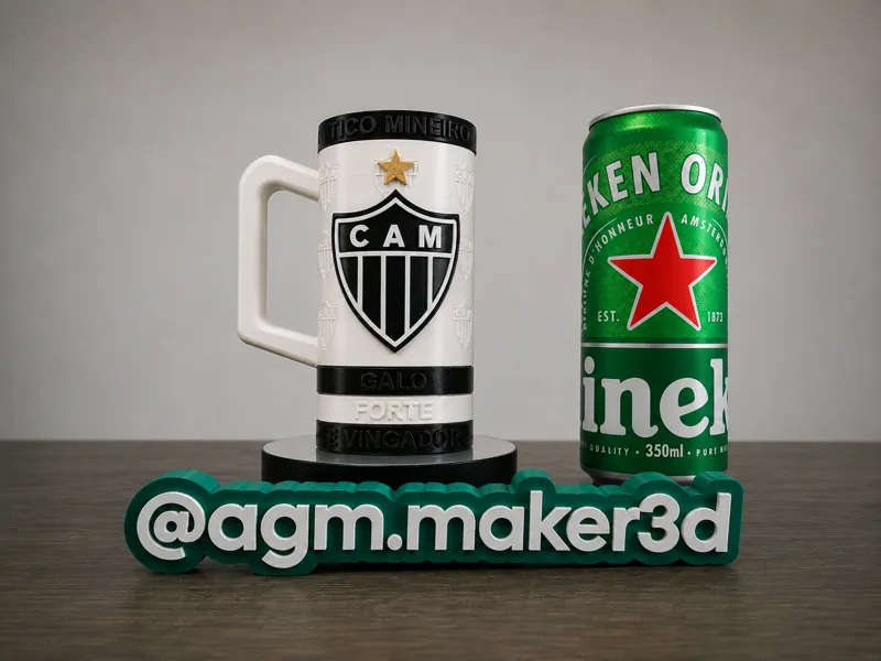 Porta Latas Sleek - Atlético-MG