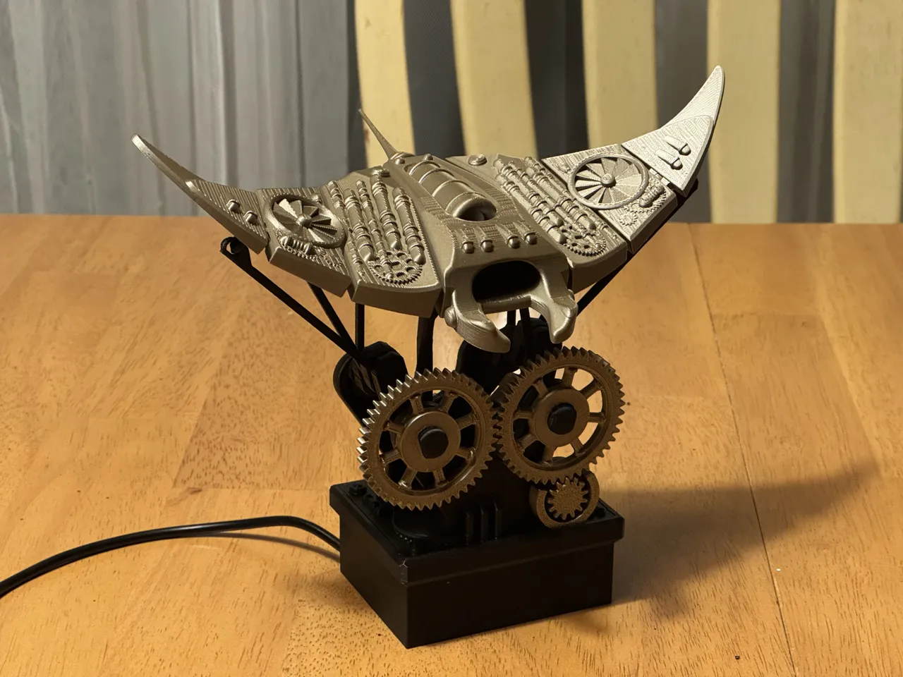 manta ray automaton manual/motor view 3
