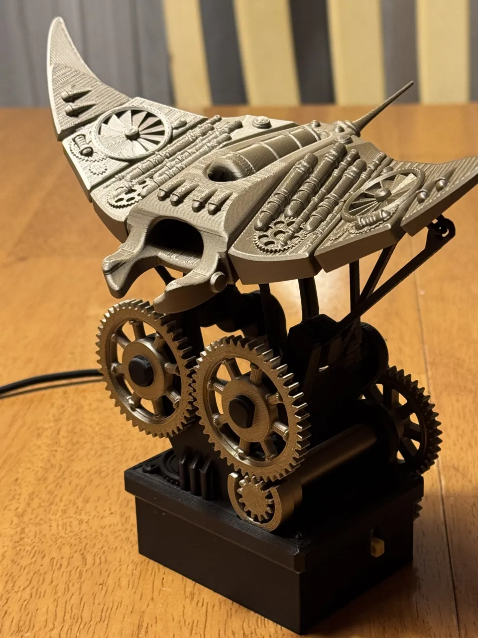 manta ray automaton manual/motor view 4