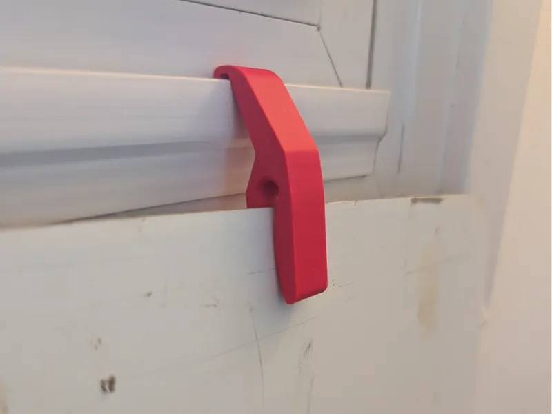 Window Sill Hanger Clip - flat antennae or posters