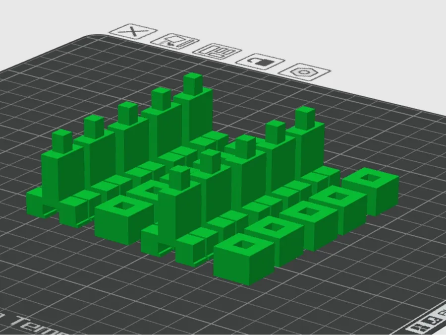 Armée de Creeper Minecraft