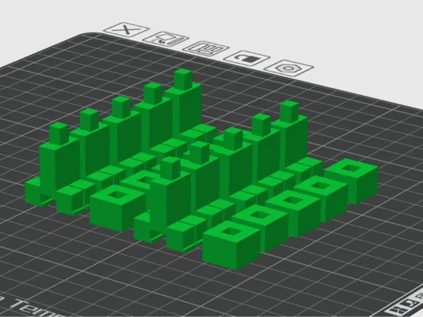 Armée de Creeper Minecraft