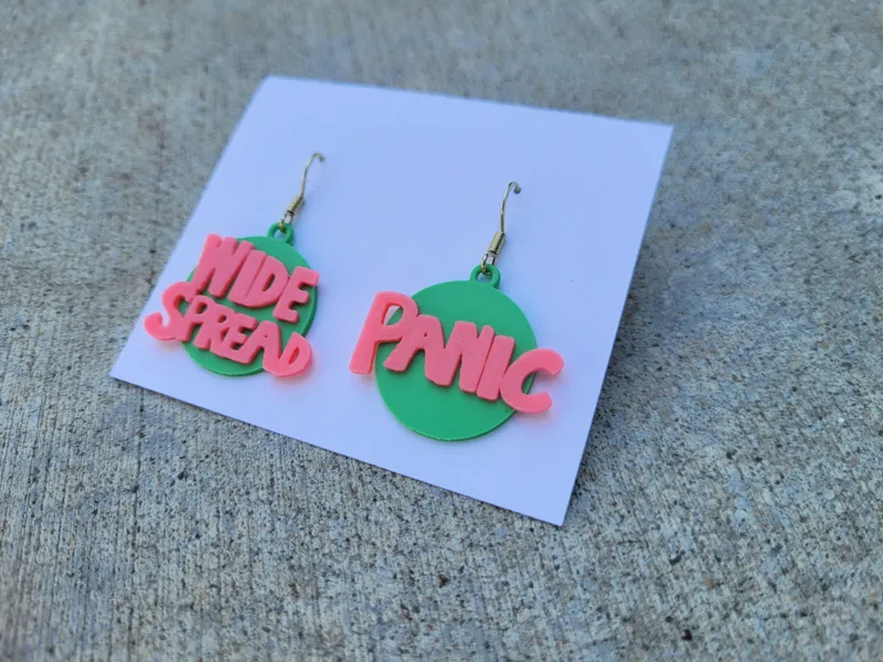 Widespread Panic Earrings