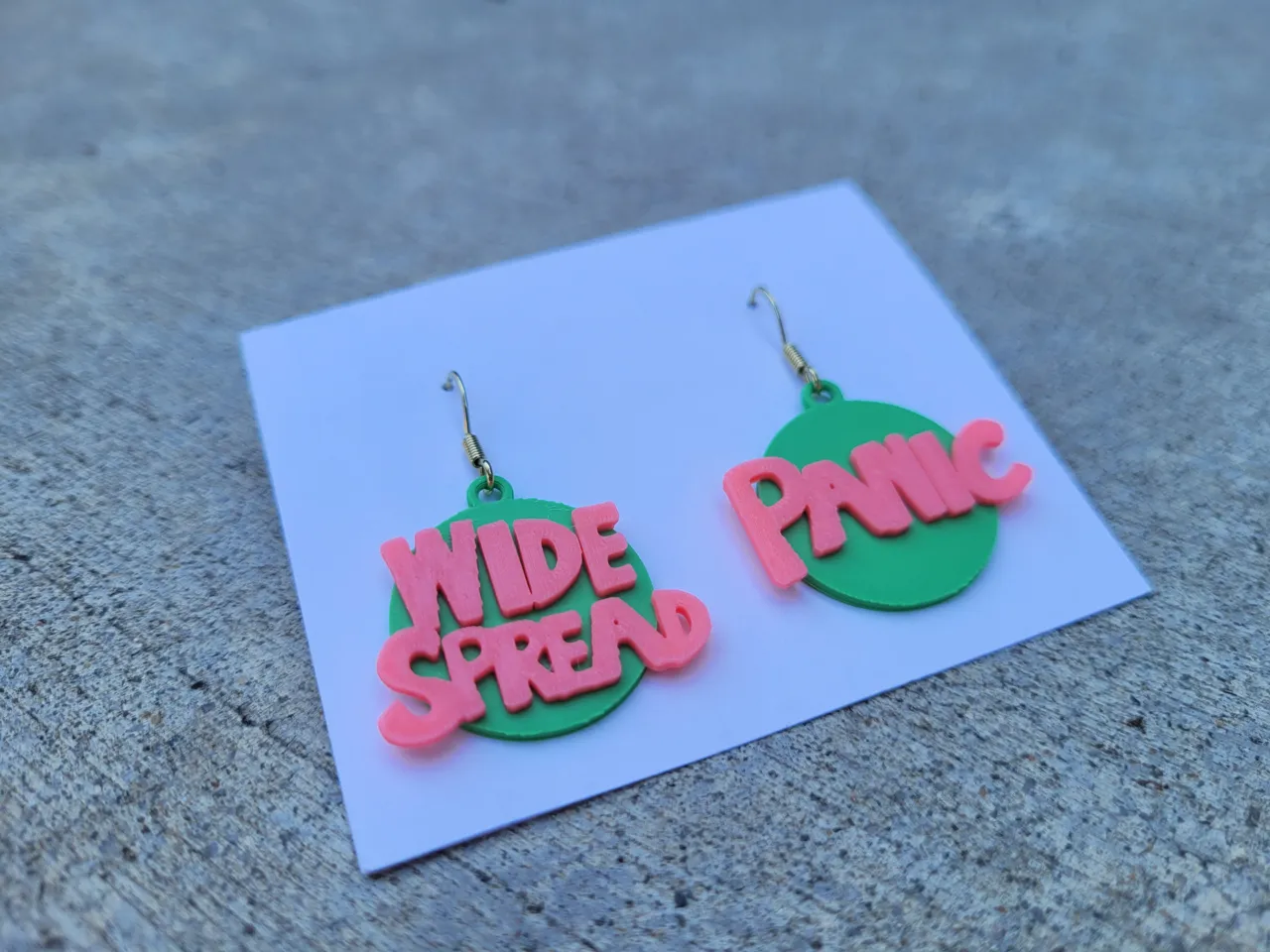 Widespread Panic Earrings view 3