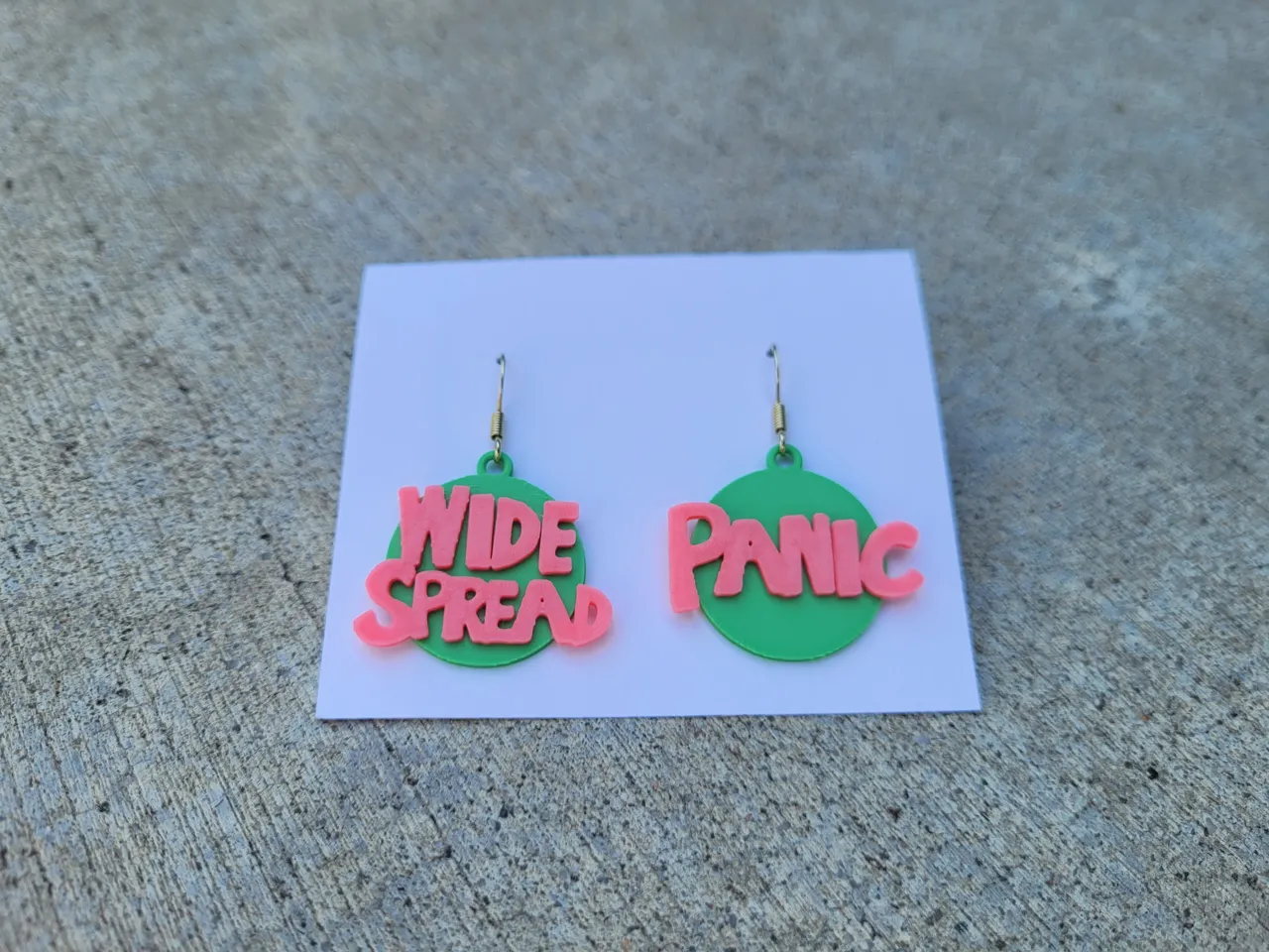 Widespread Panic Earrings view 2