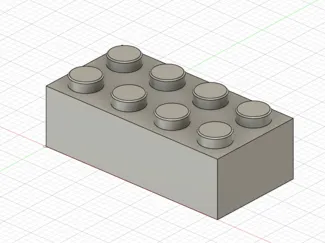 Toy Brick 4x2