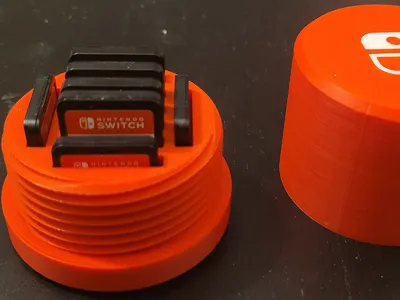 Holder for 8 games for nintendo switch