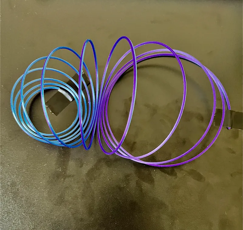 Printable dual-color filament NO AMS NEEDED