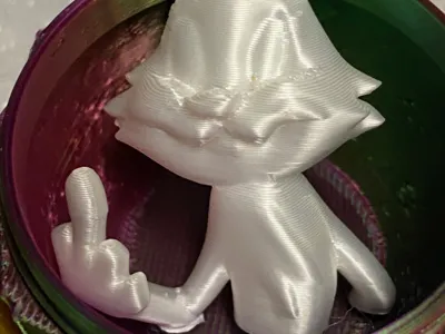 Rude Bunny in an Egg