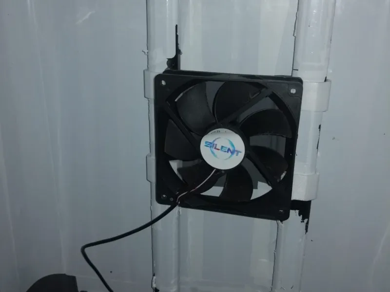 Bonsanto Growing Suitcase Ventilator Klemme
