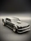 Hoonicorn V1 - Intake Plenum in the hood 1/24 scale
