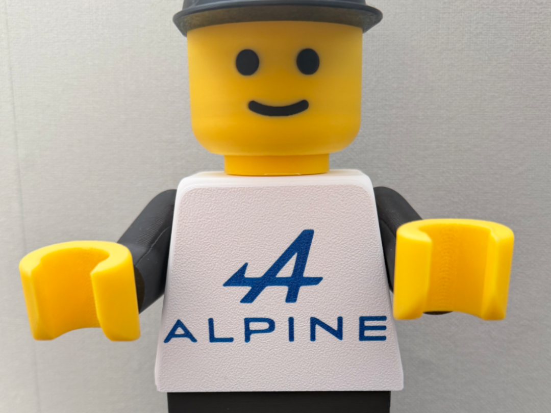 Renault Alpine Brickman 20cm Figur