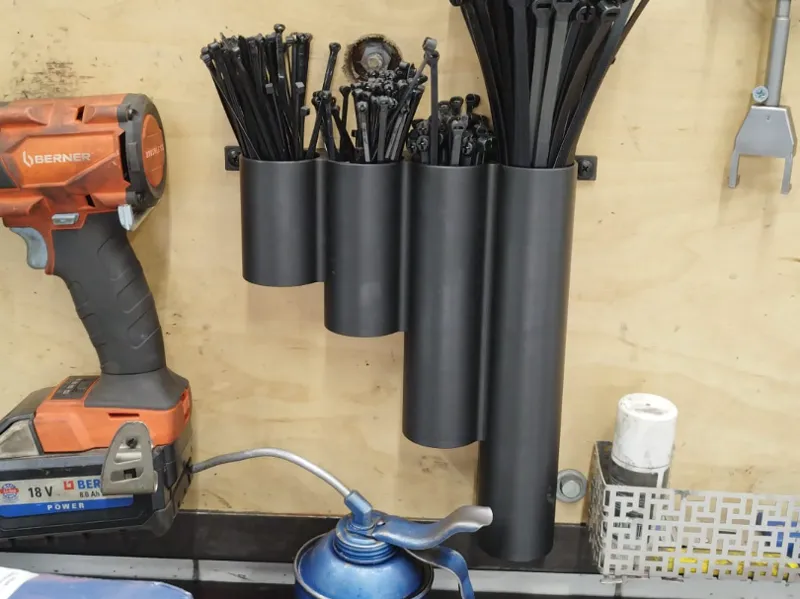 zip tie organizer