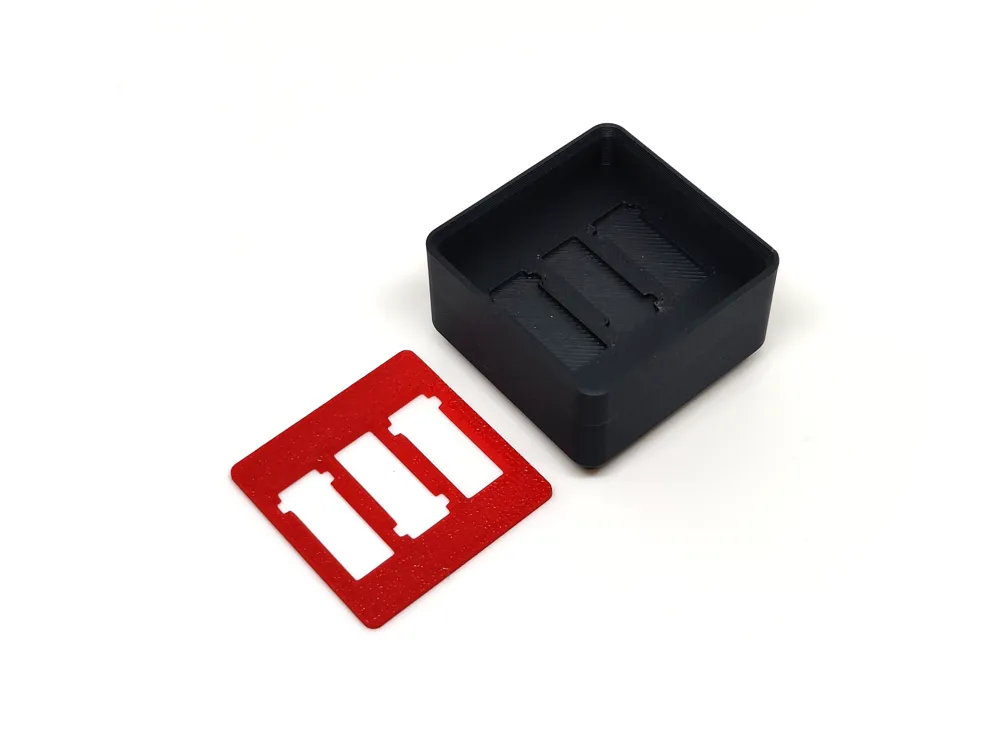 Filament Cutter holder 4x Gridfinity 1x1x3u by Ravnoposeven - MakerWorld
