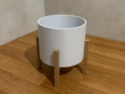 Vaso Mid-Century Modern