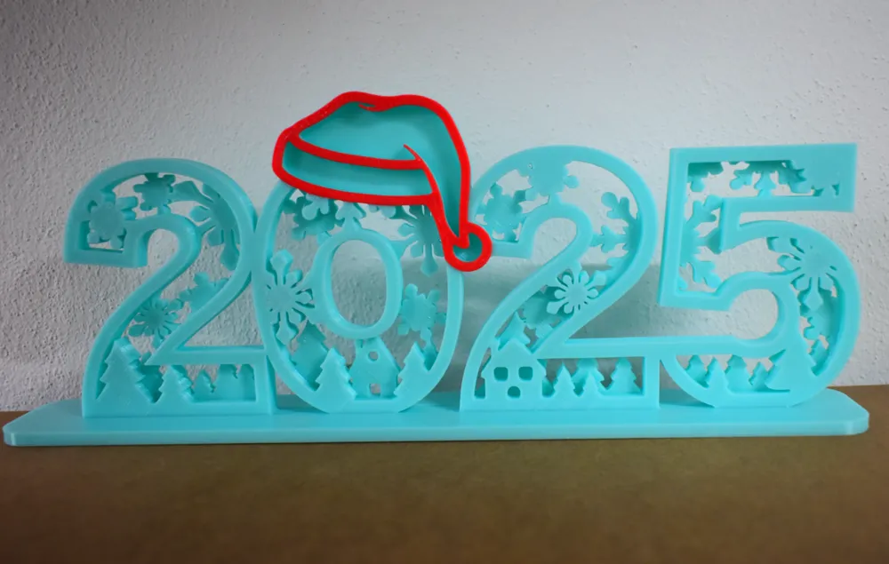 Festive 2025 Decorative Stand by Covic 3D - MakerWorld