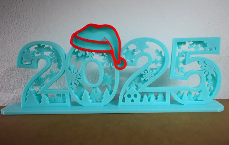 Festive 2025 Decorative Stand