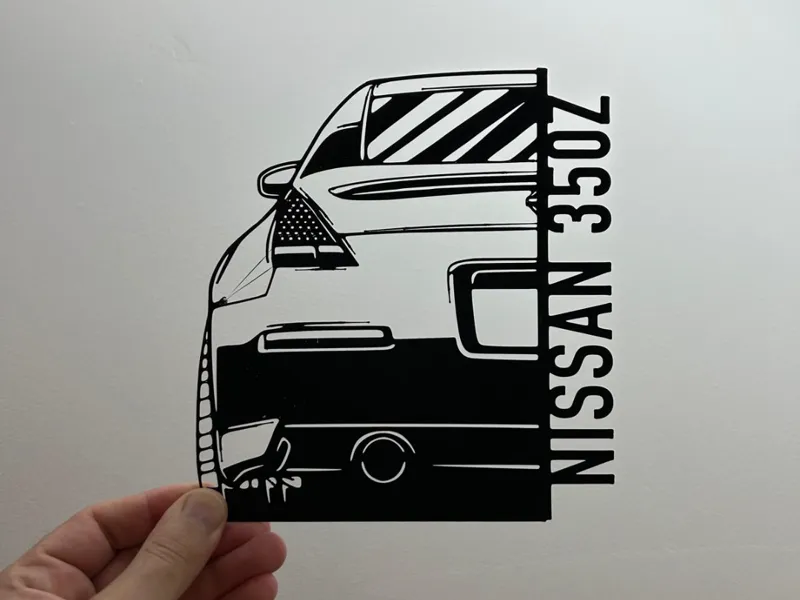 Nissan 350Z - decorazione da parete