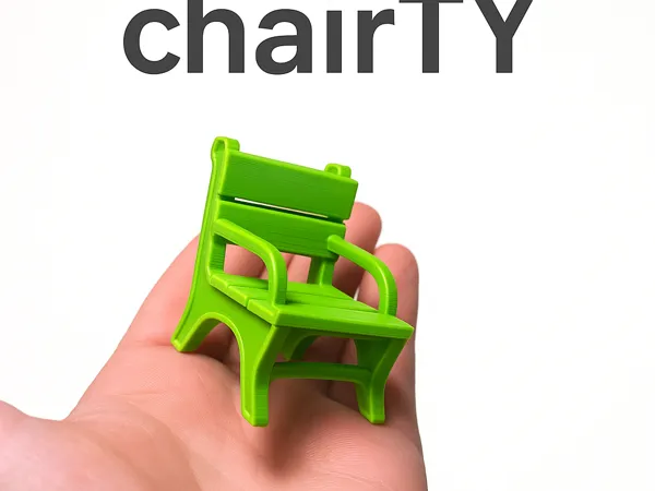Chaise miniature de calibrage