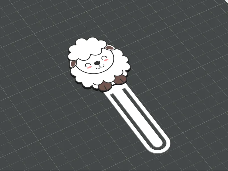 Sheep Bookmark