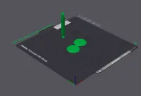 ABS - THREADED OG wedge + Spindle