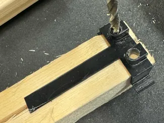 Parametric wood doweling jig