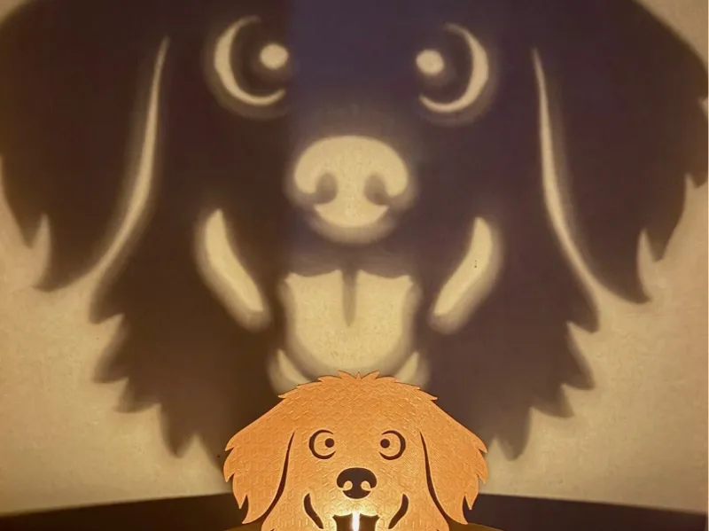 Dog Shadow Light