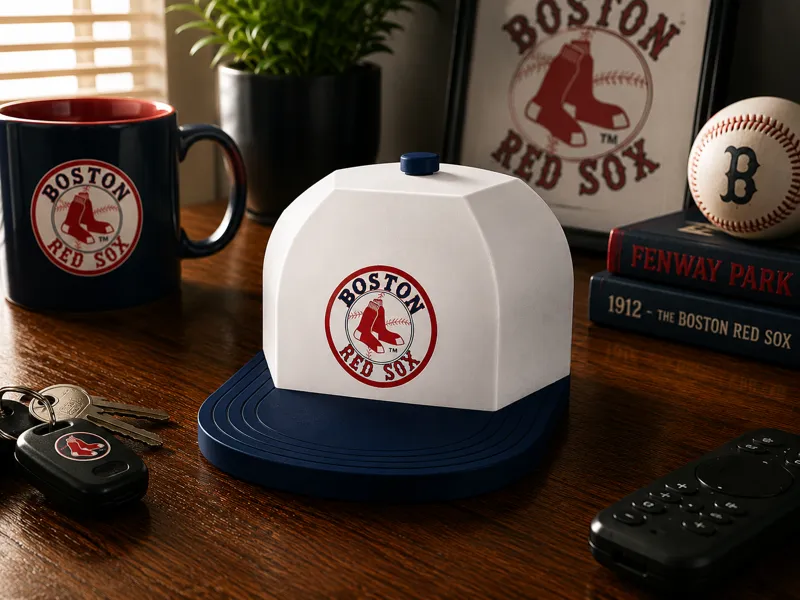 Flat Bill Cap Mini - Boston Red Sox Edition