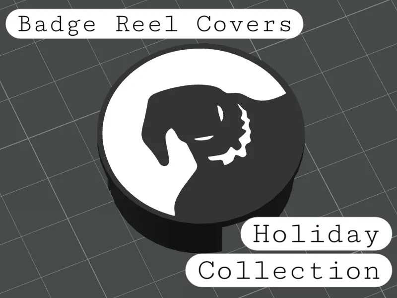 Holiday Badge Reel Covers