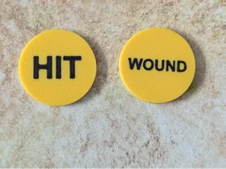 40k Simple Tokens - Hit Wound Reroll Tokens