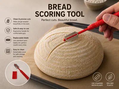 Bread Scoring Tool (Razor Blades)