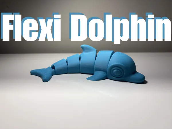 Dauphin flexible articulé