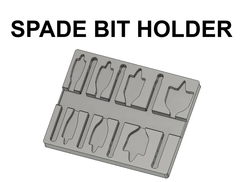 SPADE BIT HOLDER