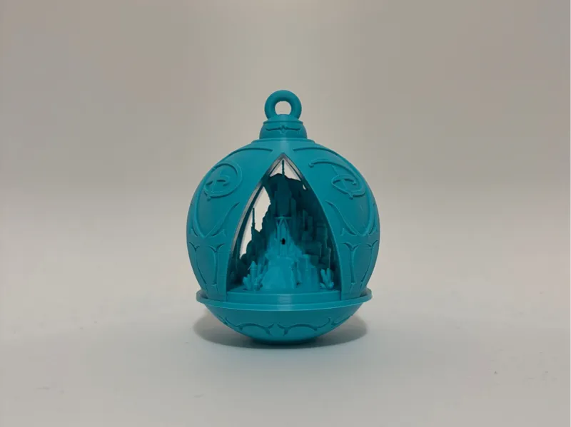 Boule de noël frozen (la reine des neiges