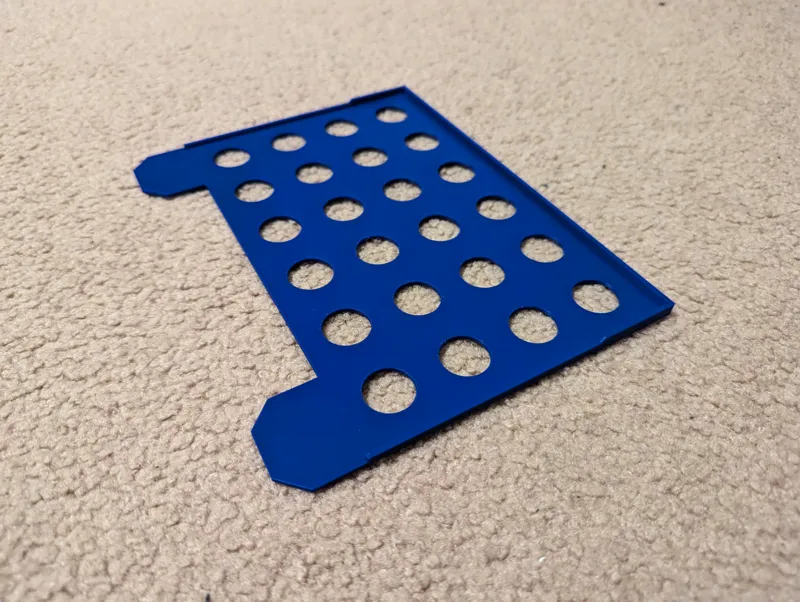 Folding Jig to Help Fold Letter Size Paper in Half