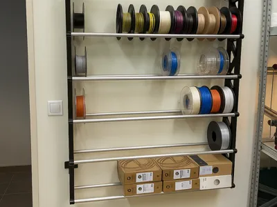Modular Filament spool Shelf/rack